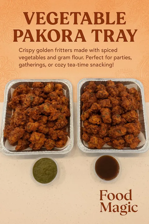 Vegetable Pakora Tray